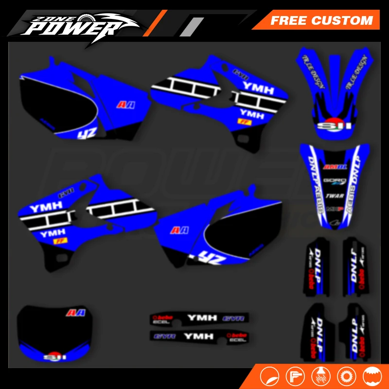

Powerzone Motocycle Graphics For YAMAHA YZ250F YZ450F 2003 2004 2005 Decal Sticker Kits for YZF 250 450 YZF 450 06