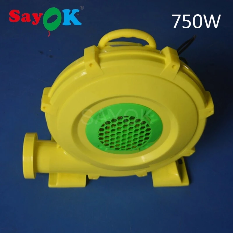 SAYOK Commercial Inflatable Bounce House Air Blower 450/750/950/1100/1500W Blower Pump Fan for Inflatable Bouncy Castle Slides