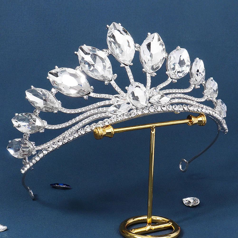 

Retro Rhinestone Elegant Alloy Girl Birthday Celebration Hair Accessory