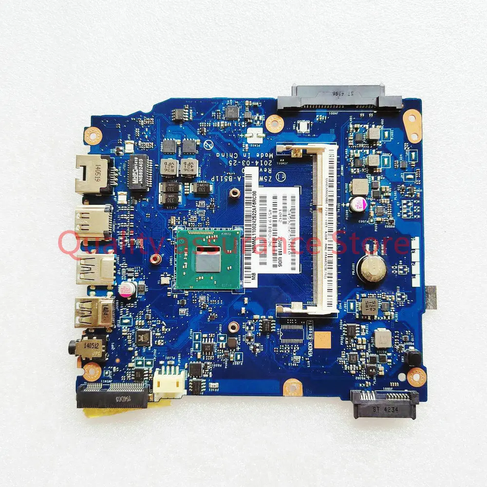 LA-B511P Mainboard For ACER Aspire ES1-511 Laptop Motherboard NBMML11002 NB.MML11.002 Z5W1M LA-B511P Mainboard N2830 CPU DDR3