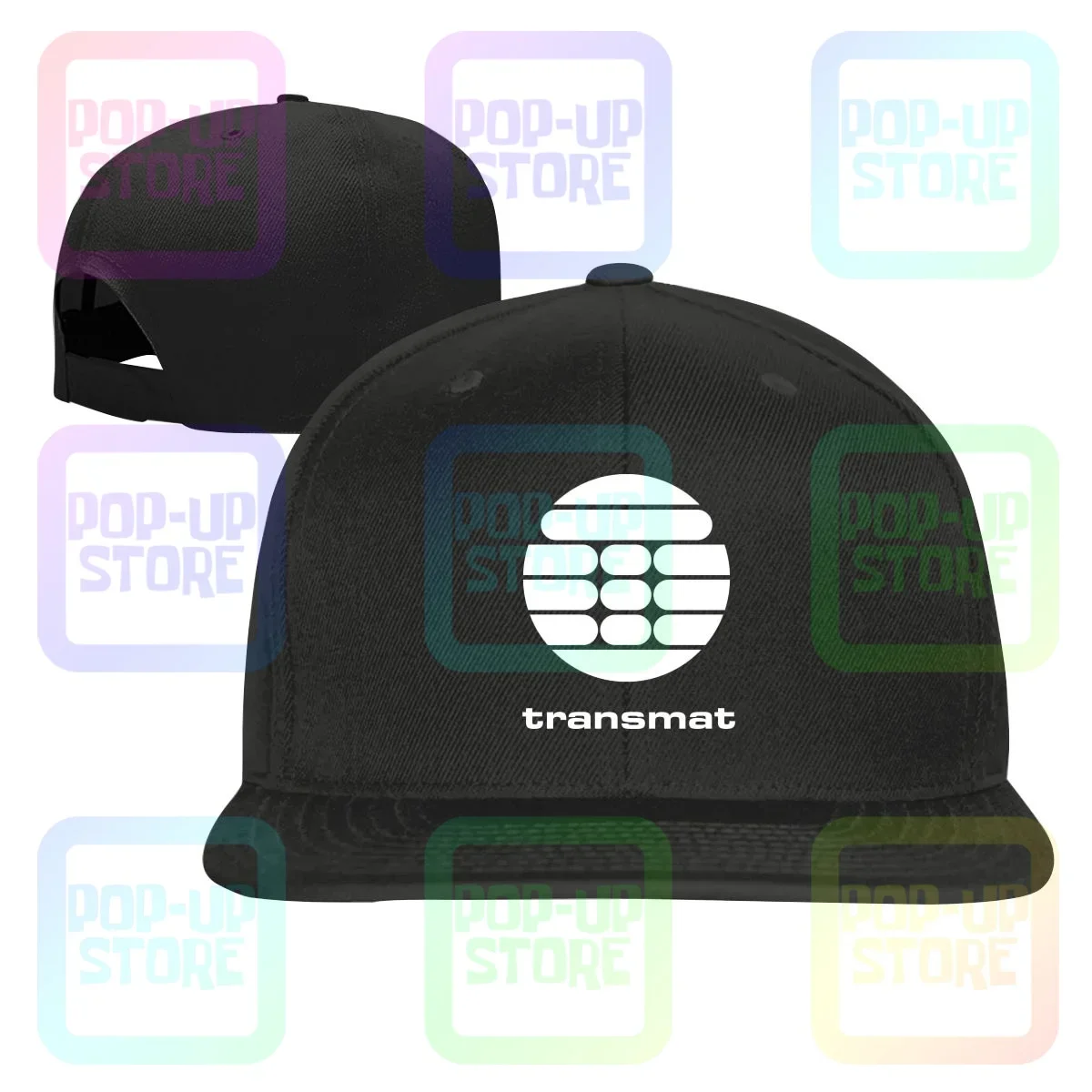 Transmat Records Detroit Techno Derrick May Edm House Music Snapback Cap Baseball Caps Top Streetwear