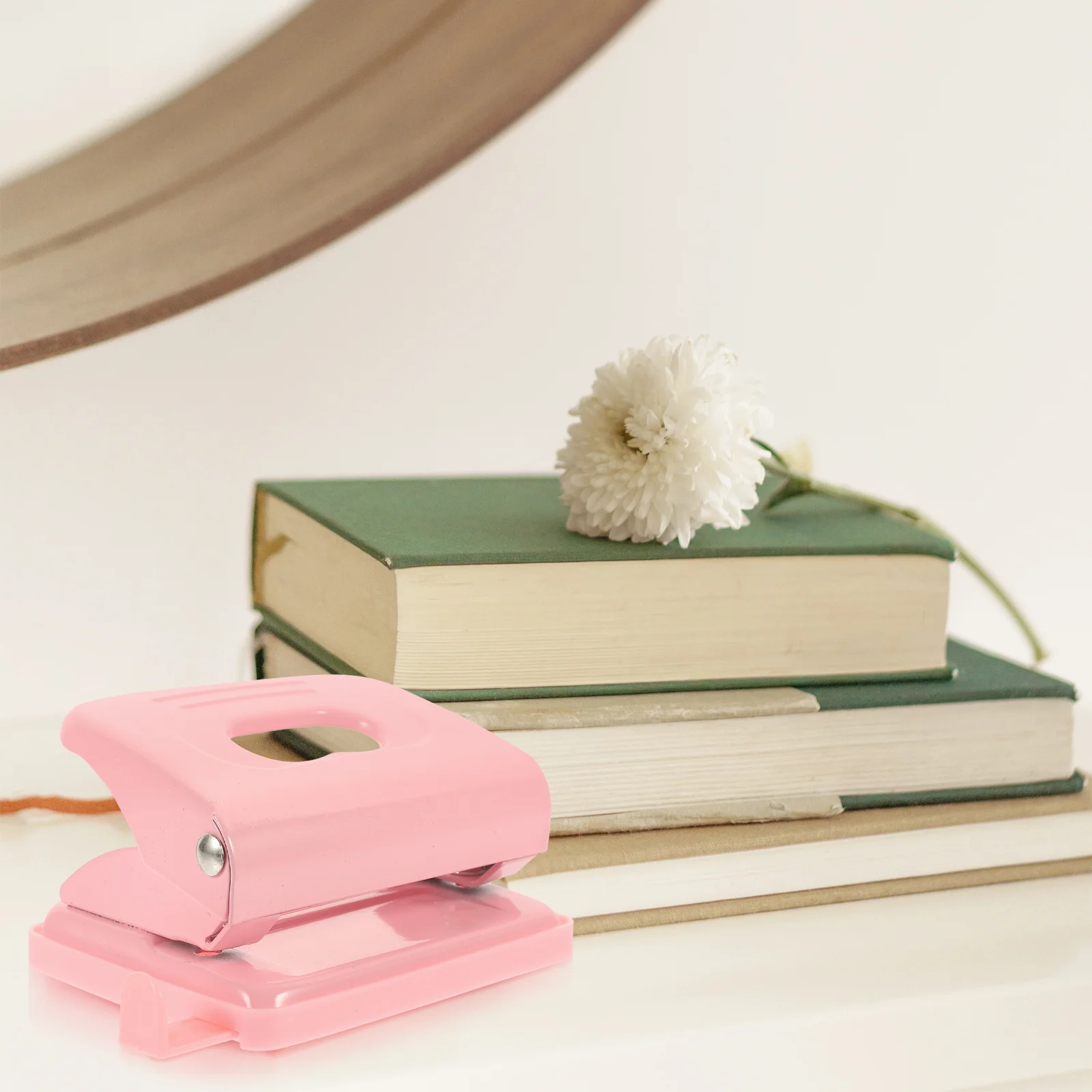 

Heavy Duty 2 Hole Puncher for Office Use Adjustable Paper Punch Tool Two Ring Binder Hole Maker Thickened Manual Sheet Puncturer