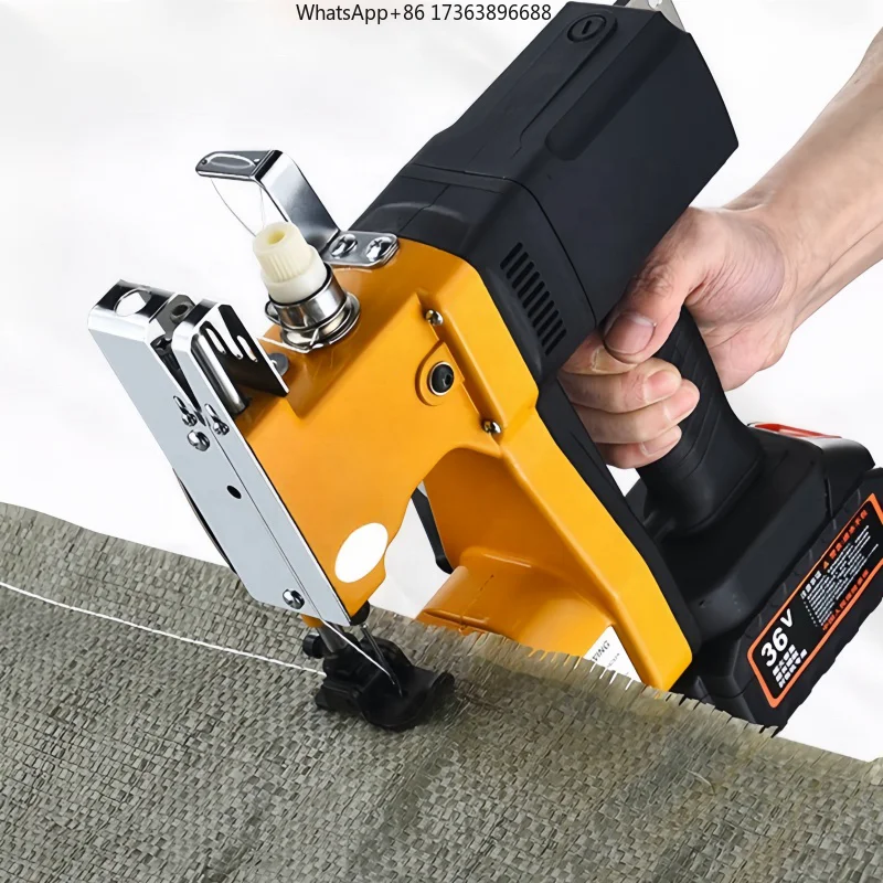 Portable Bag Sealing Machine Handheld Sack Sewing Machine Handheld Electric Industrial Closer Machine for Woven Bag