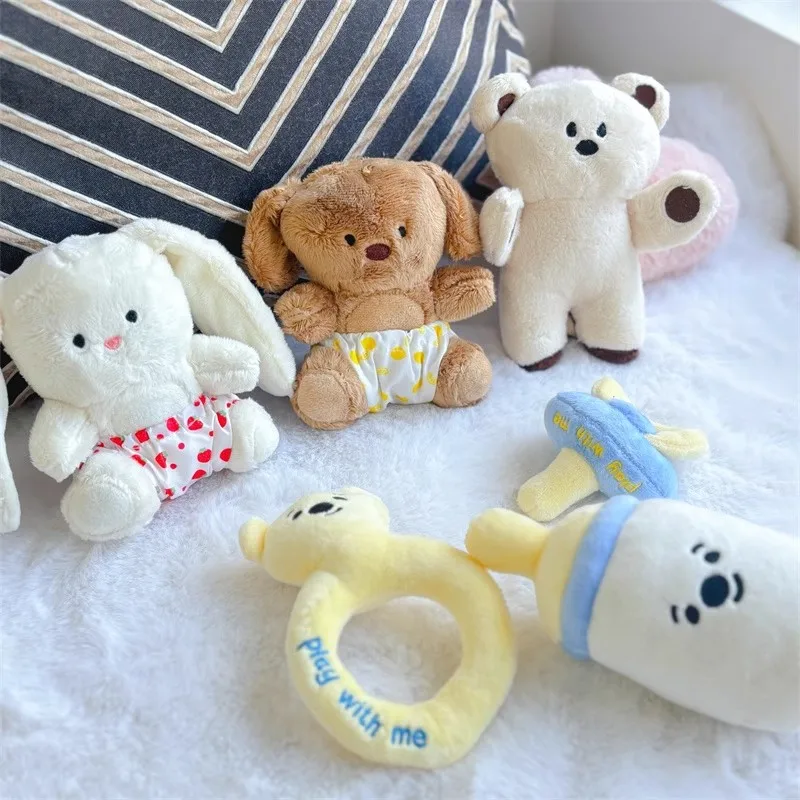 Cute Bear Company Pet Sleep Toys Goodnight Gift Комфортная игрушка для обнимания домашних животных для собак