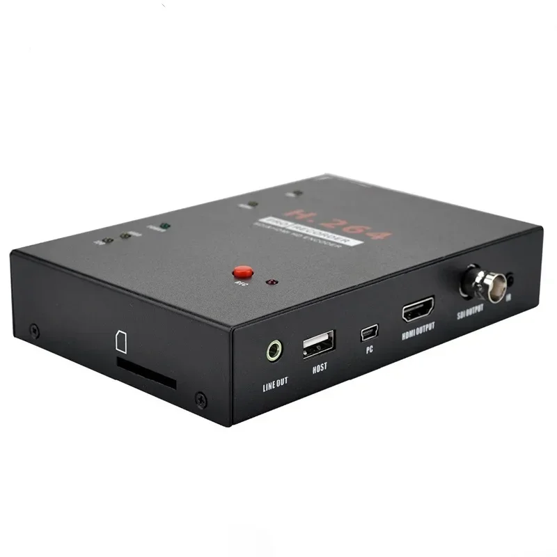 2025 H.264 Pro Recorder  SDI HD HDMI From SDI and Hd-mi Video Capture Encorder Record HD Signal to USB or HDD Support Live