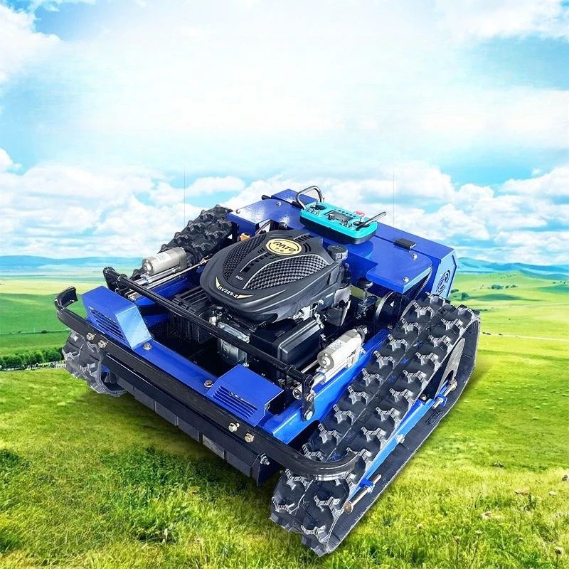 

Remote Control Lawn Mower Cutting Width 500mm Suitable Export Lawn Mower Highly Efficient Crawler Equipment Tosaerba JT