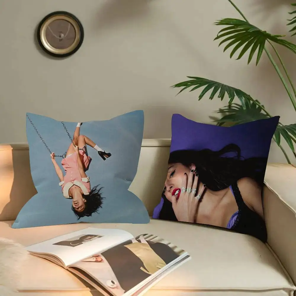 Singer O-Olivias Cool R-Rodrigos Pillow Cover for Bedroom Room and Living Room Sofa Decorative Cushion Cover