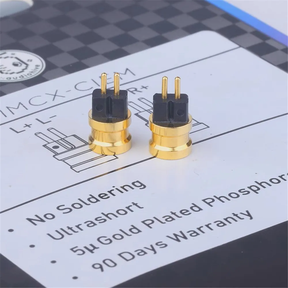 Адаптер для наушников Audiohive MMCX 2-контактный 0,78 плоский-2-контактный протектор для наушников MMCX к MMCX для N5005 IE300 IE600 IE900