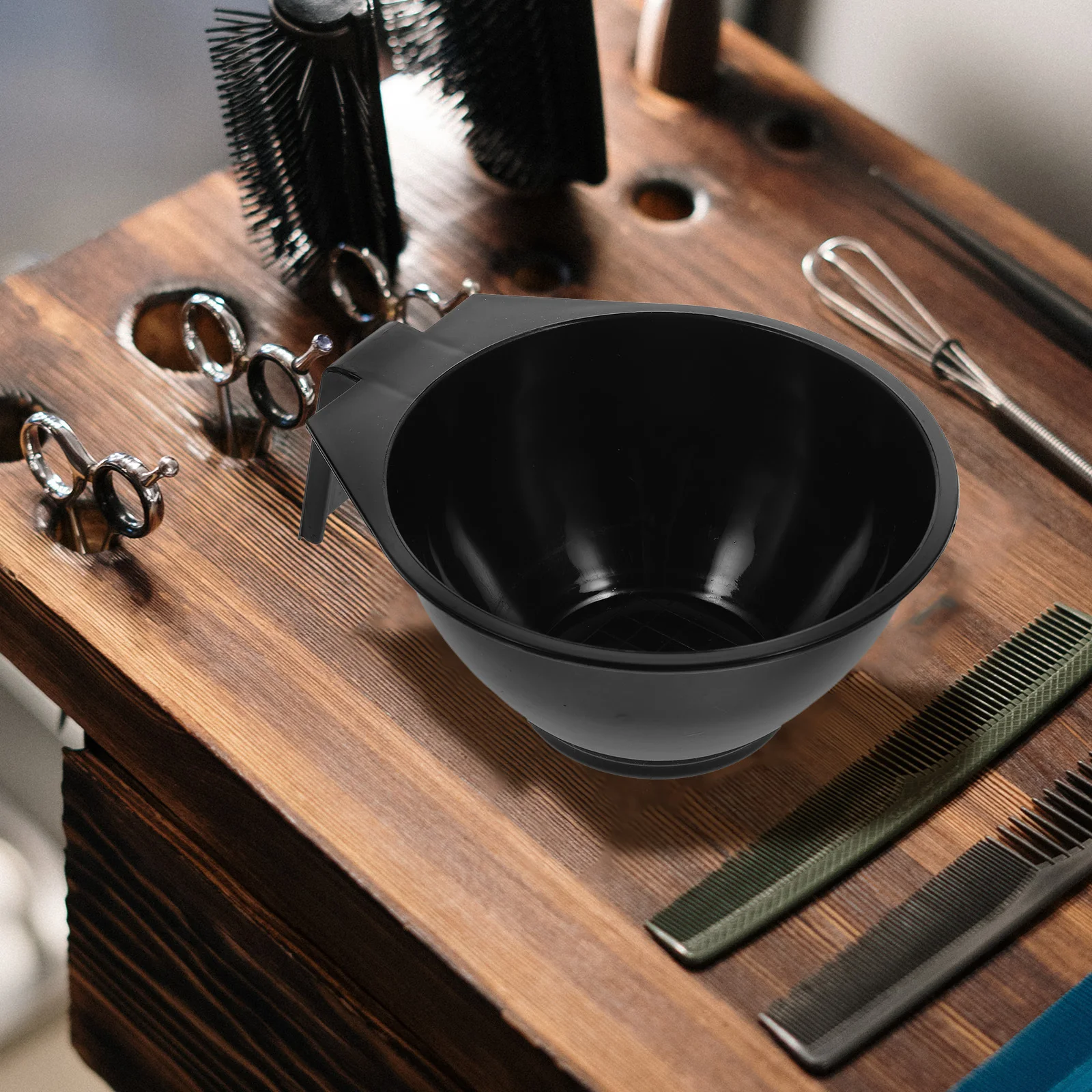 5 قطع من أوعية صبغ الشعر الاحترافية لأدوات تصفيف الشعر في صالونات التجميل وخفيفة الوزن وقابلة للتكديس لتلوين الشعر #5