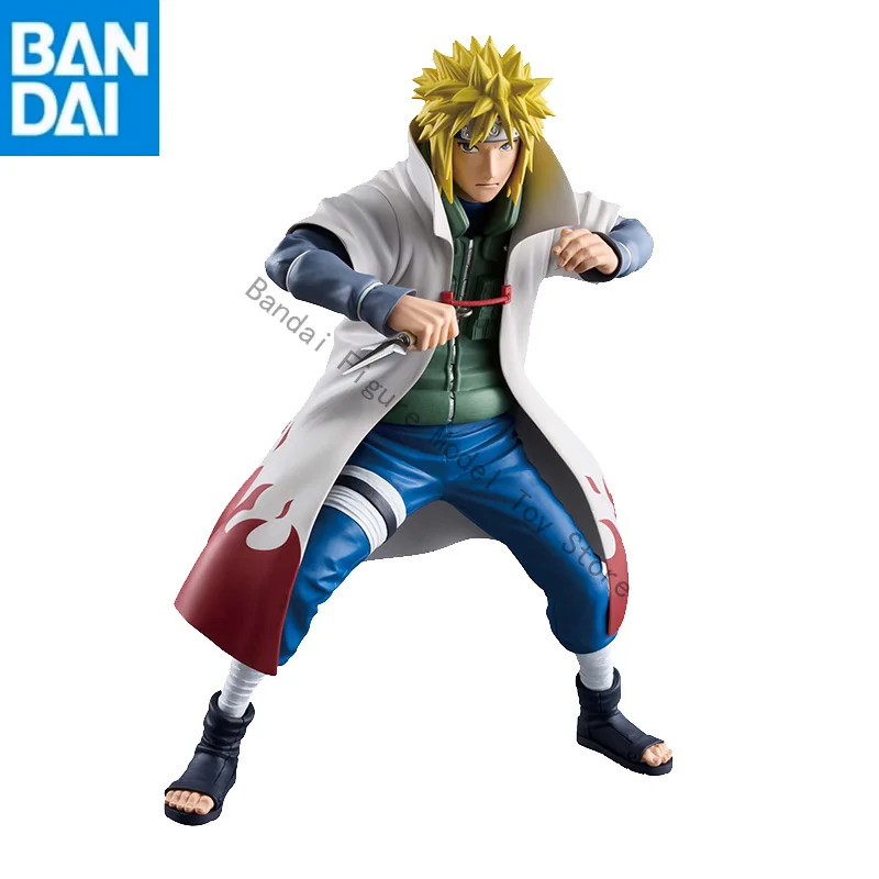 

BANDAI NAMCO BANPRESTO in stock Original Genuine NARUTO Shippuden Grandista Namikaze Minato PVC 23cm Figure model doll toy gift