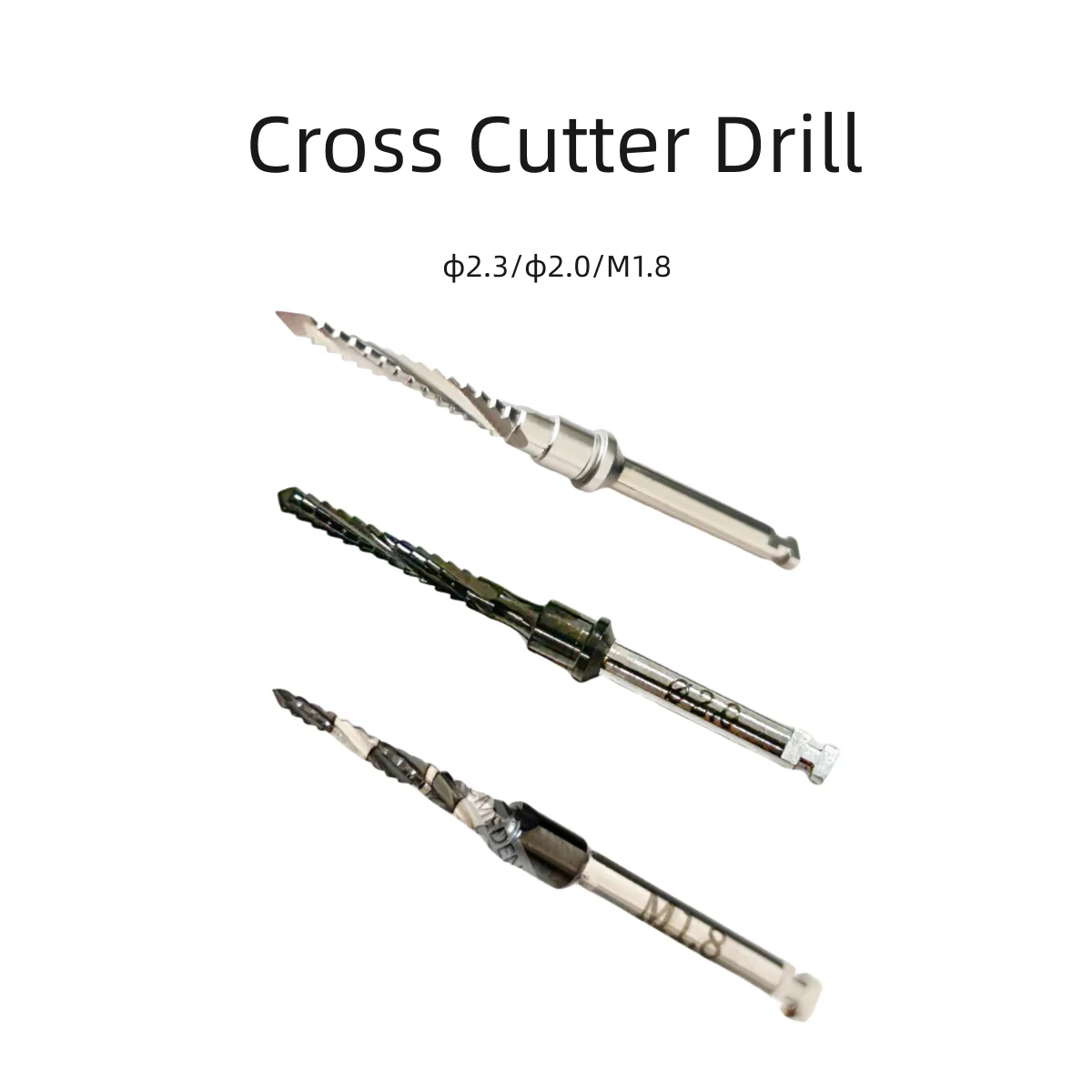 

Dental Cross Cutter Implantan Bone Side Cut Drill Planting Blade Burs Black Code