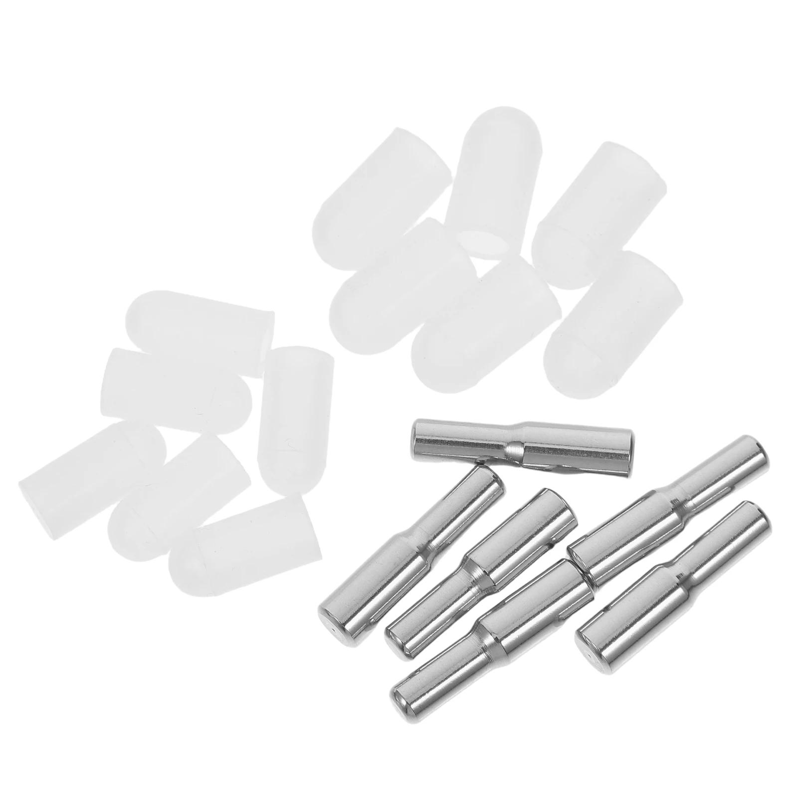 

6pcs Glass Shelf Supports Stainless Steel Invisible Cabinet Brackets Pegs for Wood Shelves 1 5inch 1 4inch Layer Board Hangers