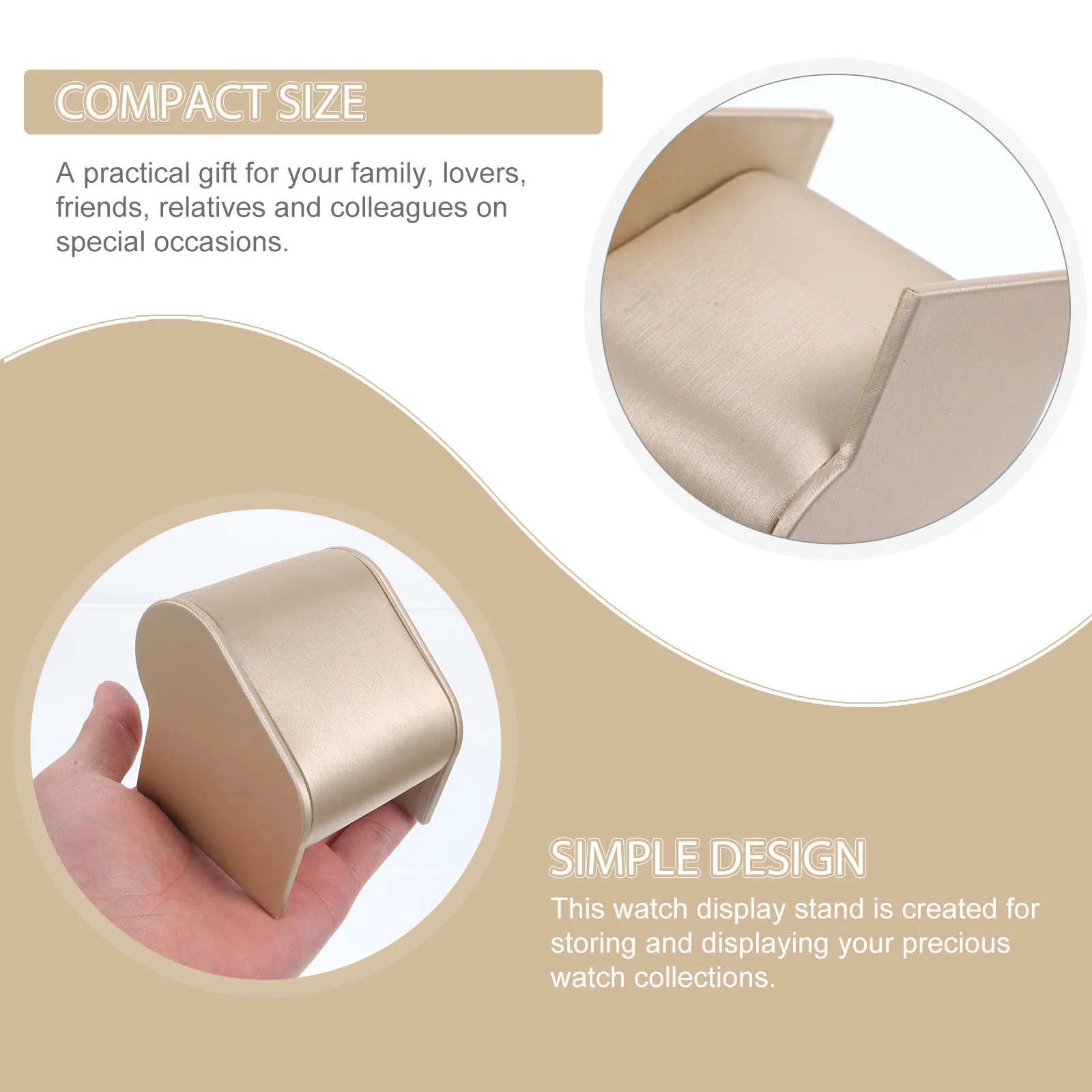 Single Watch Display Stand Stable Bracelet Holder Jewelry Organizer for Desktop Use Watch Holder Bangle Stand