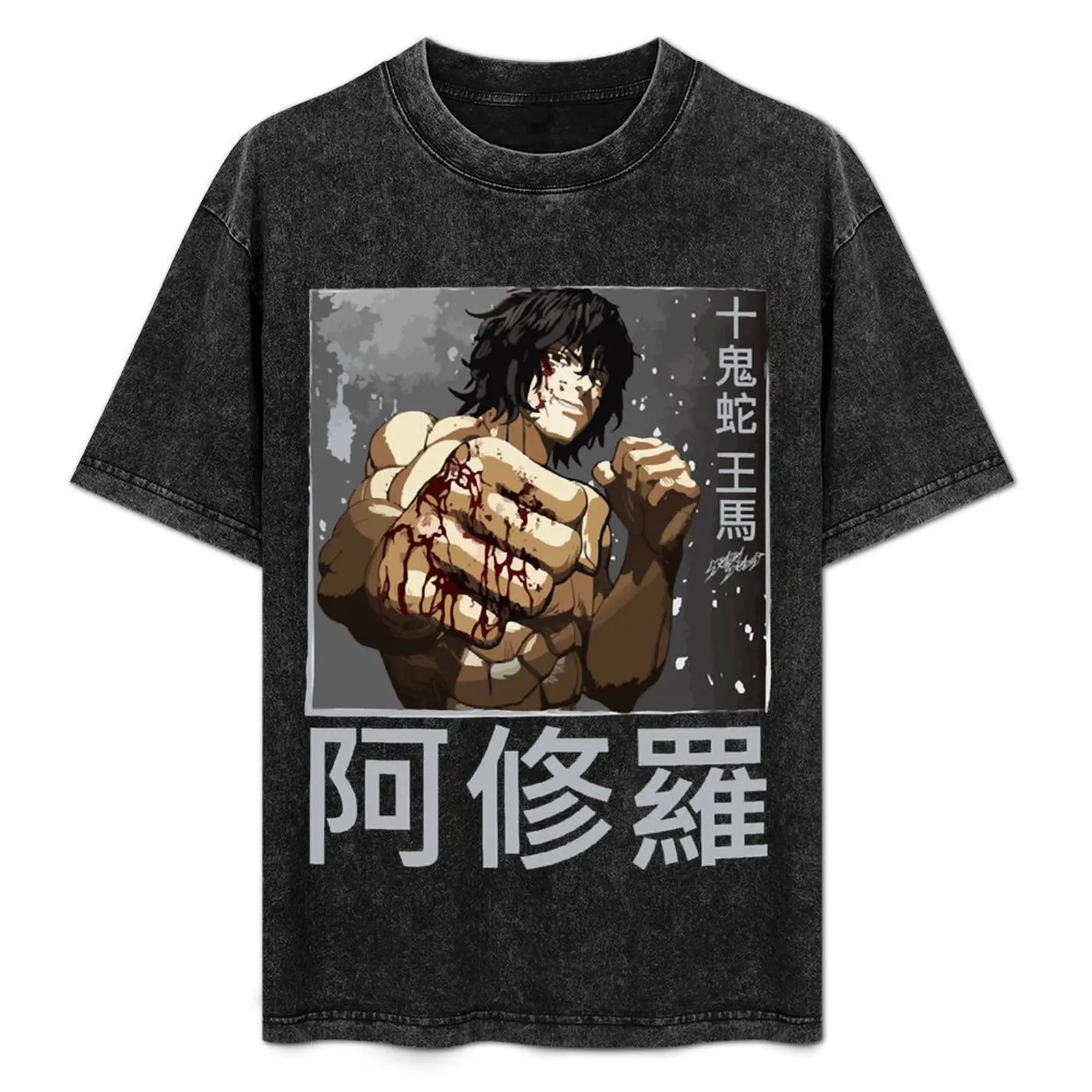 

Ohma Tokita T-Shirt Big Size Short Sleeve Tee for Men