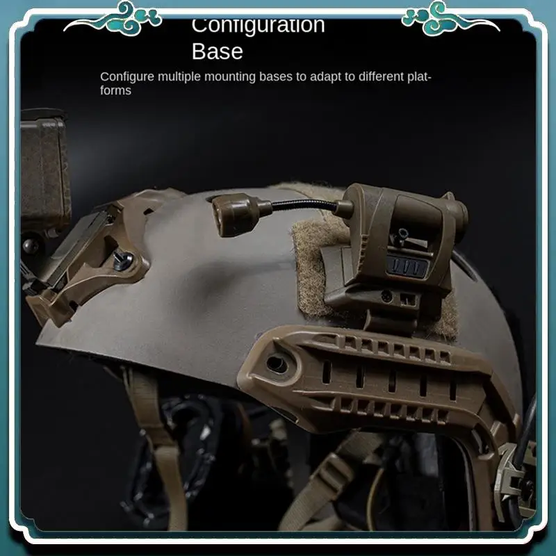 

Надежный уличный фонарь для шлема, 3-скоростной светодиодный фонарик, уличный ночник, подходит для шлема, велосипедного фонаря для рыбалки