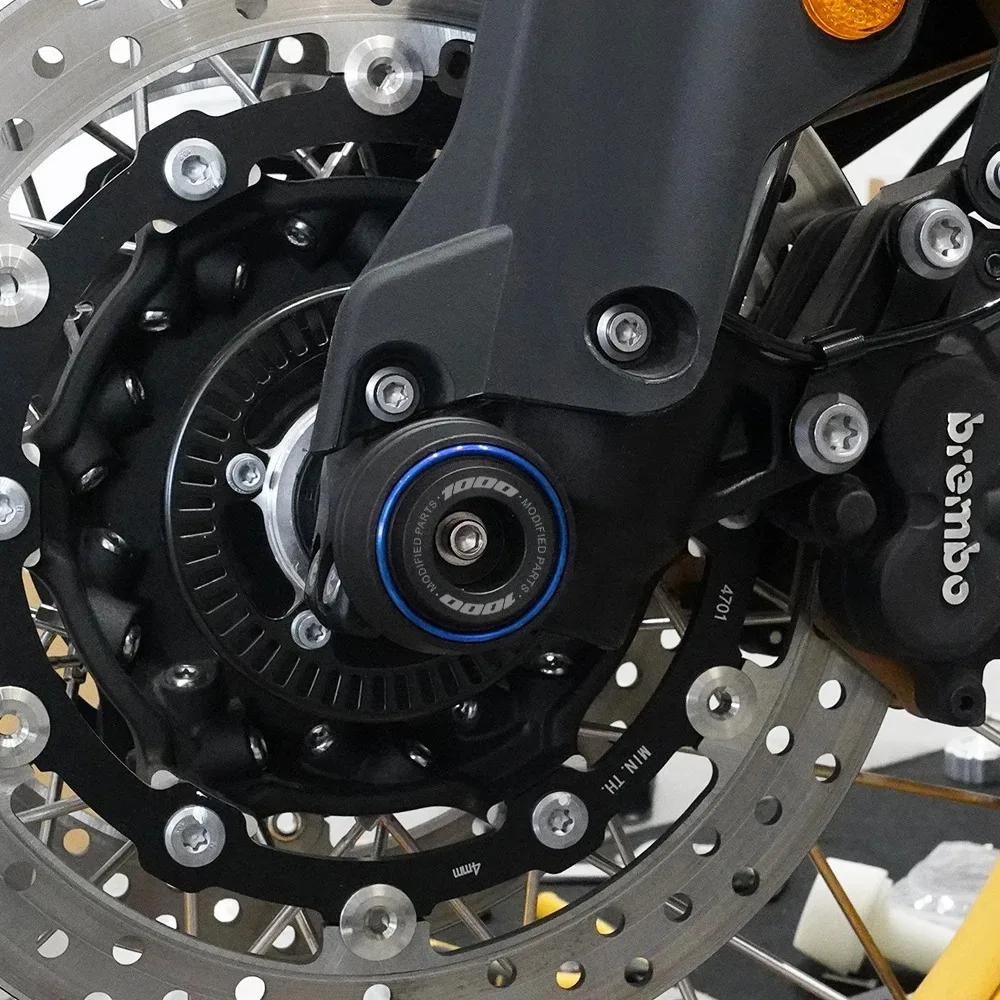 For SUZUKI GSXS GSXR 1000 GSXS1000 GSXS1000F GSX-S 1000F 2015-2025 Motorcycle Front Rear Wheel Fork Axle Slider Crash Protector