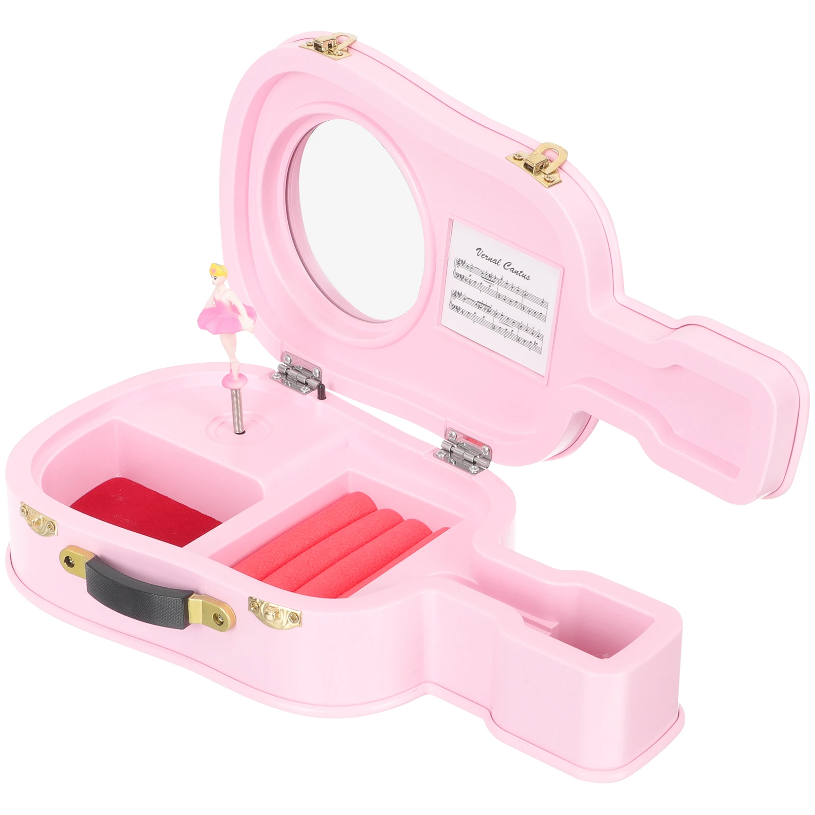 Violin Music Box Jewelry Storage Kid Gifts Musical Instruments Ornaments Guitar