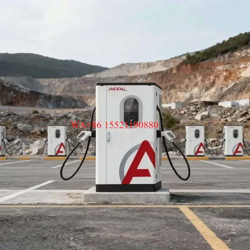 WMWMNU for Amppal New 320-480kw Commercial High Power Customize Integrated Dual Gun DC Fast Charging Station for Electric