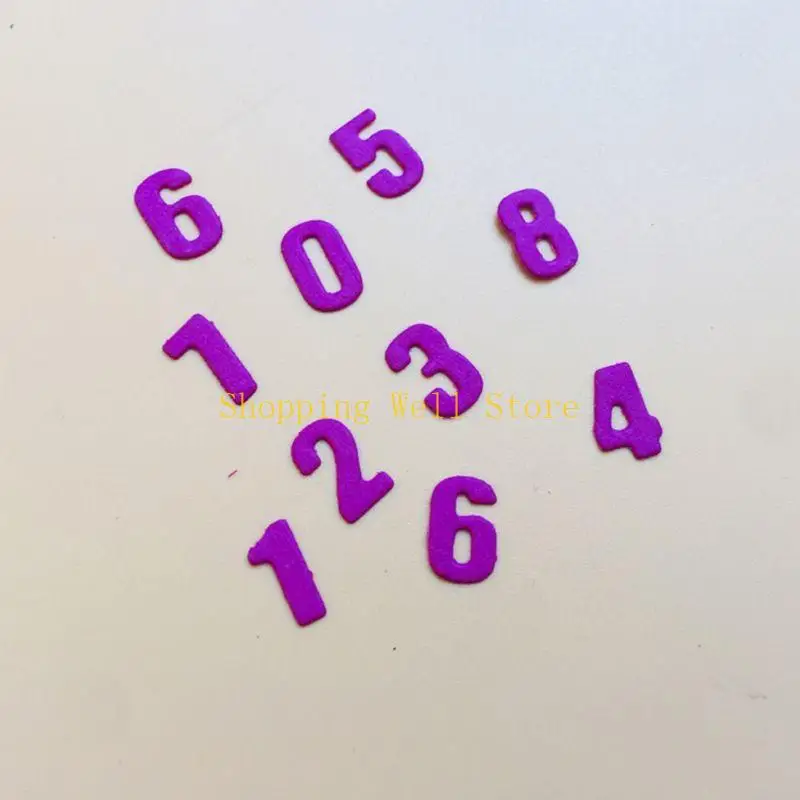 KX4B 번호 절단 다이 DIY 에칭 크래프트 다이 수제 능력 개발