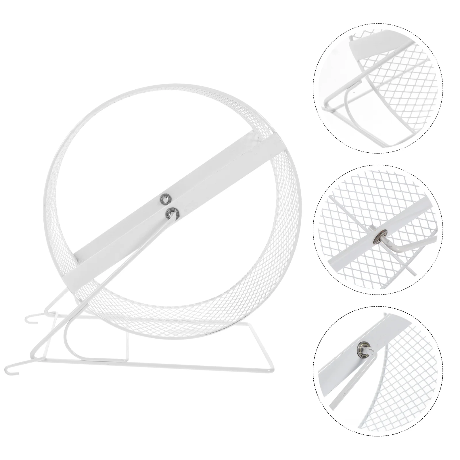 Steel Wire Hamster Running Wheel Child Rat Cage Accessories Exercise Iron Mesh Plaything