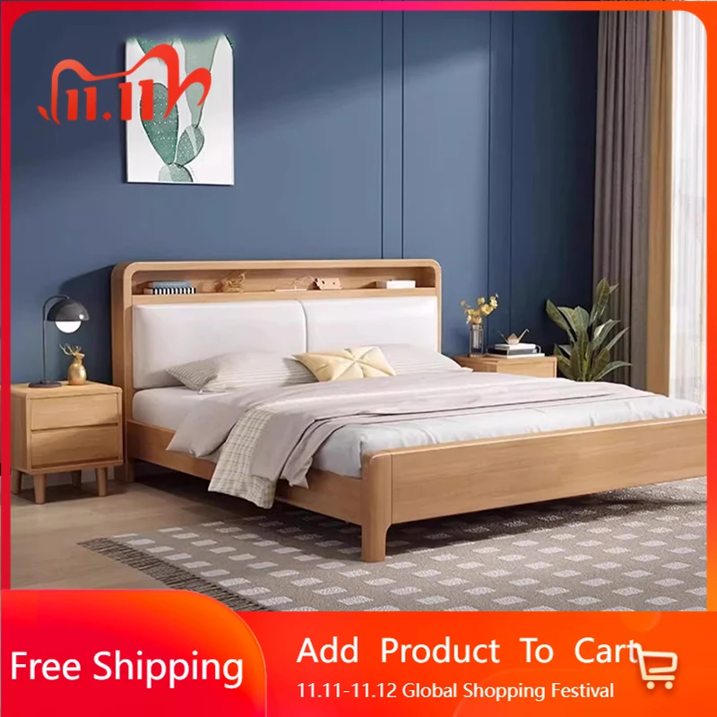 

Роскошная спальная кровать для хранения секса, красота, европейская деревянная кровать, дизайн спальни королевы, современная принцесса Cama Infantil, модная мебель