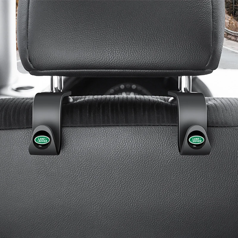 Car Seat Headrest Hook Car Interior Back Seat Organizer Hanger For Land Rover Range Discovery Sport Guardian 4 Freelander 2 etc