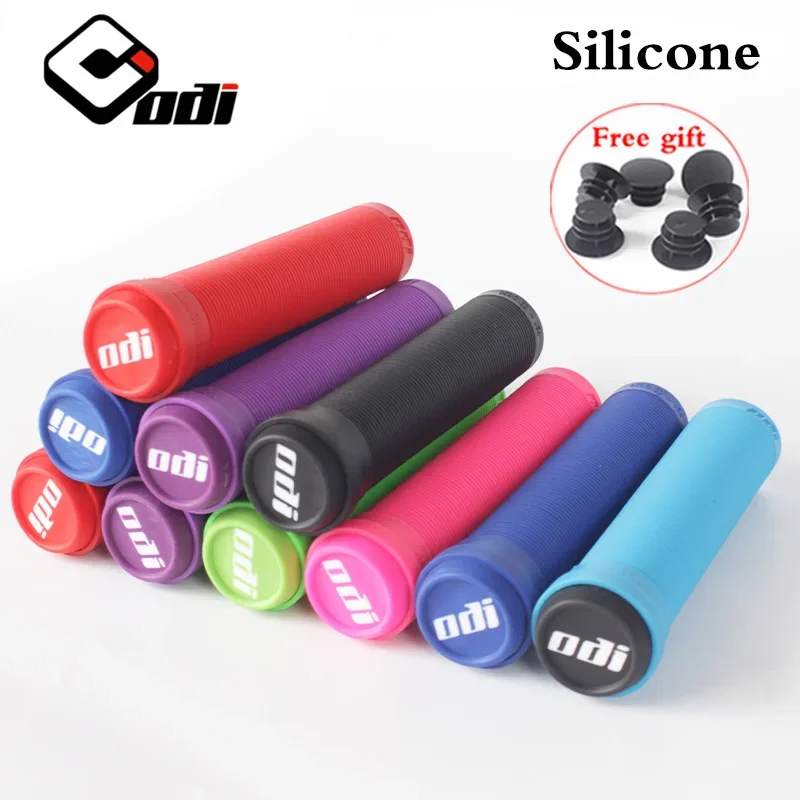 

ODI MTB Grip Soft Silicone Bicycle Cuffs Ultralight 22mm Cycling Handle Cover Shock-absorbing Handlebar Grips Road Bike Parts