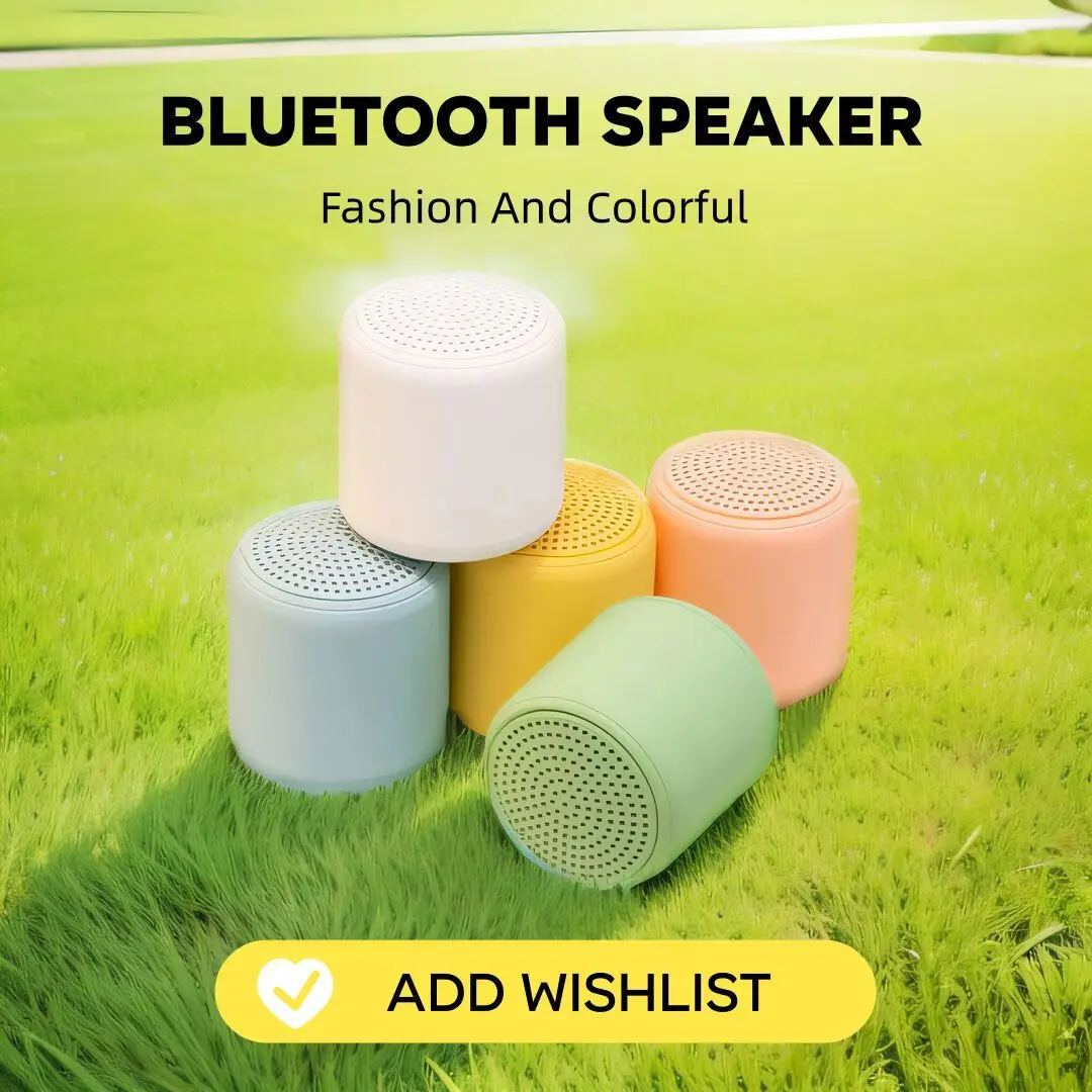 

New Wireless Original Bluetooth 5.0 Speaker TWS Macaroon Portable Outdoor Loudspeaker Mini 3D Stereo Music Surround Bass Box