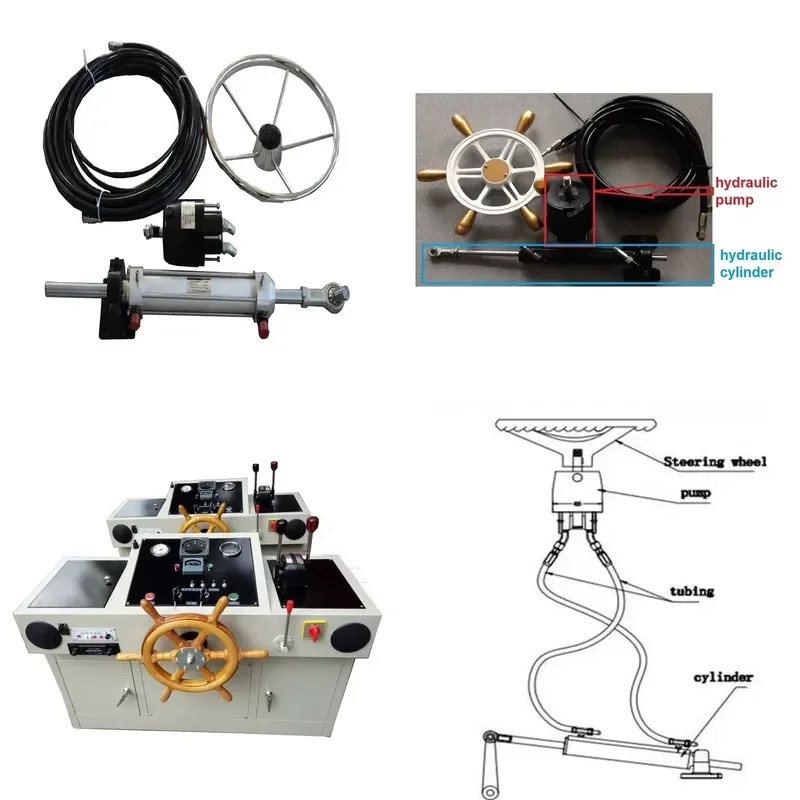 

Hydraulic Boat Control System Parts of Ship Steering Wheel