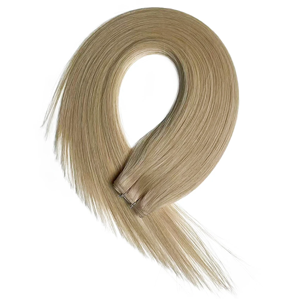 Diyomo Genius Weft Human Hair Extensions 100G Remy Human Hair Onzichtbare Braziliaanse haarextensies Haarbundels