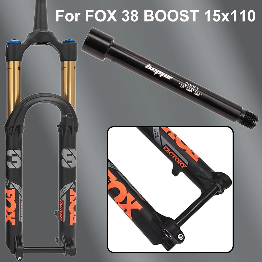 HEPPE Bike 15x100/110 20x110 Thru Axle MTB Front Fork Thru Axle for FOX 32/34/36/38/40 Front Fork Bike Front Wheel Hub Axle view 3