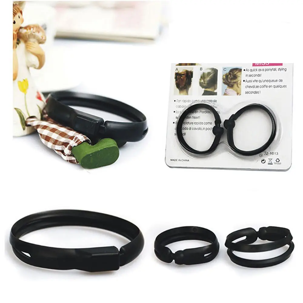 New Hair Styling Formal Women Maker Holder Donut Bun Clip Tool French Twist Hair Sticks