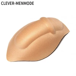 CLEVER-MENMODE Underwear Sponge Cup Enhancer Pad Men Sexy Briefs Penis Pouch Panties Front Padded Underpants Push Up Cup hombre