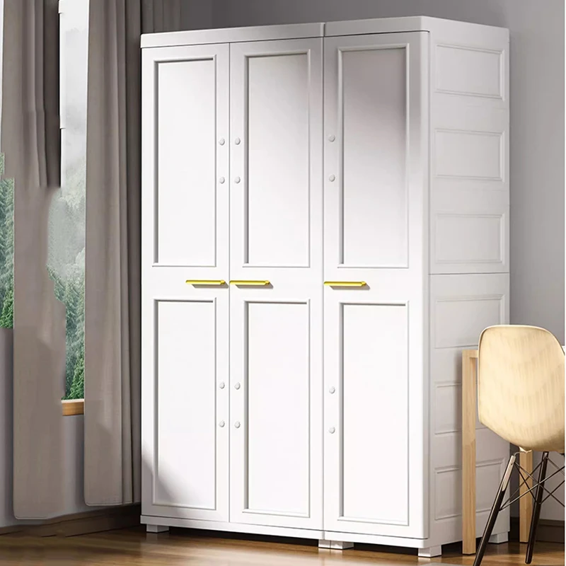 Cube Compartments Wardrobe Door Household Girl Wooden Wardrobe Partition White Vestidores De Armario Abiertos Ropero Furniture