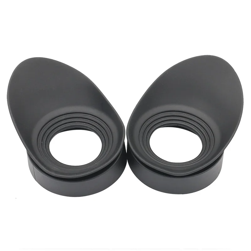 One Pair Binoculars Rubber Eye Cups Eye Guards Caps Inner Diameter 40 mm for Microscope Eyepiece Telescopes Eyecups