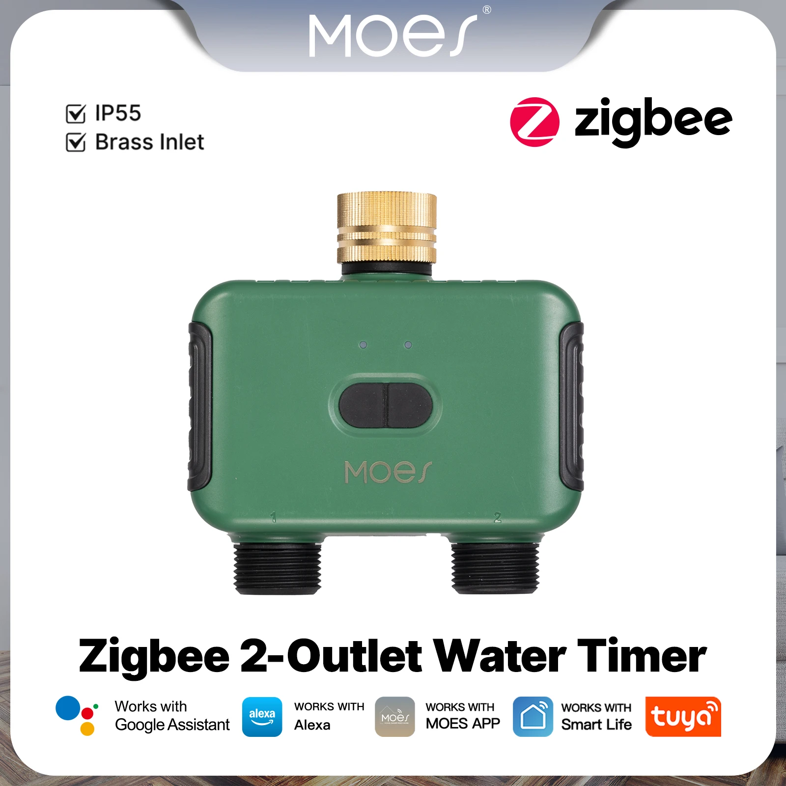 moes-smart-zigbee-1-2-outlet-water-timer-brass-lnlet-tuya-sprinkler-with-filter-programmable-irrigation-work-with-alexa-google