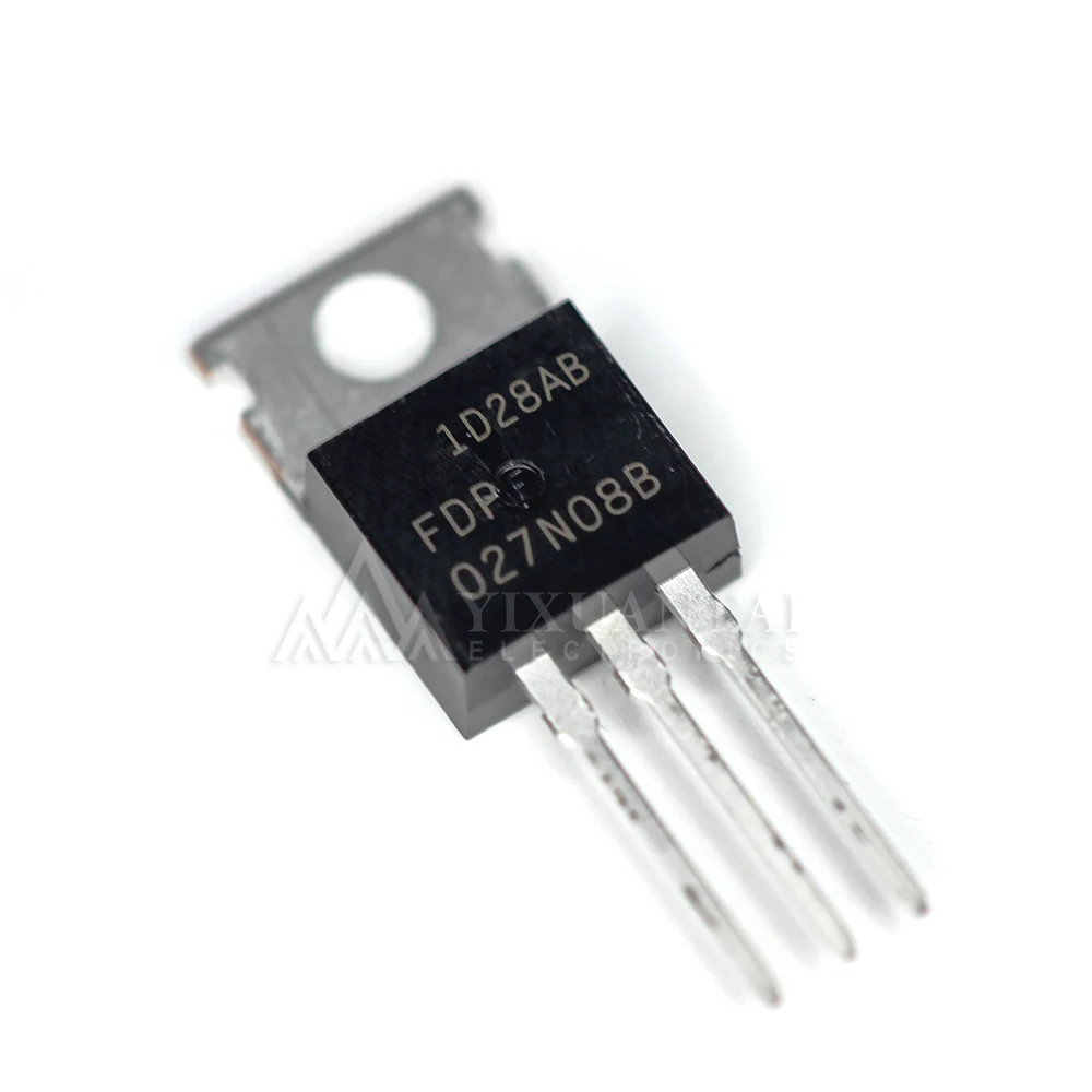 10PCS Original FDP027N08B FDP027N08  Marking:027N08B  MOSFET N-CH 80V 120A TO220-3 SAME