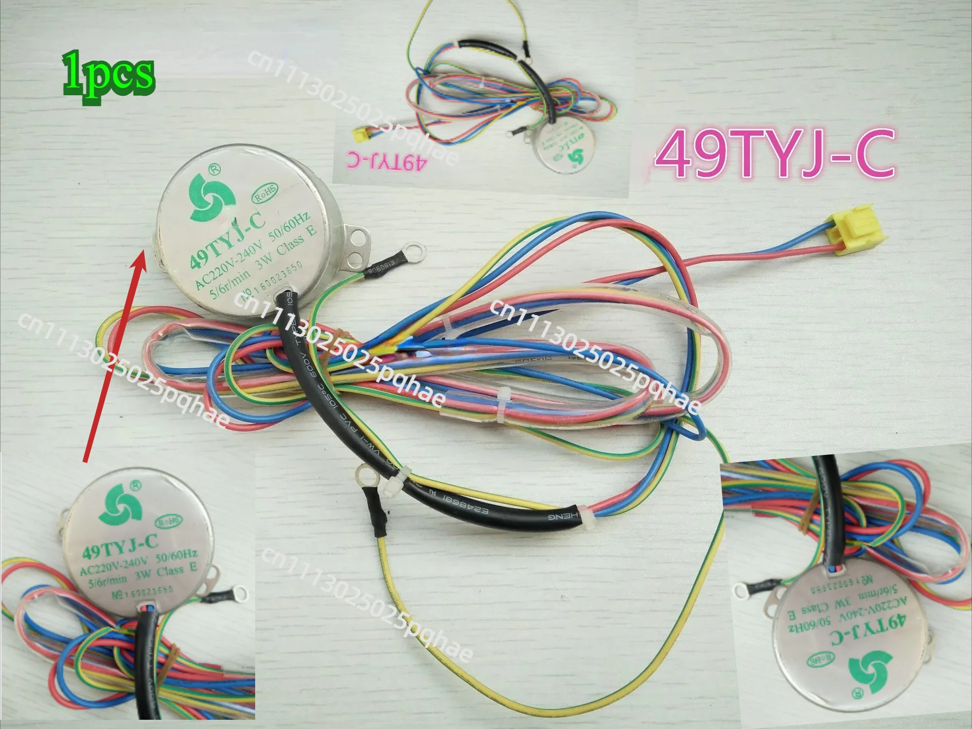 1PCS 49TYJ-C Original for Chigo air conditioner parts cabinet swing wind motor synchronous motor fan