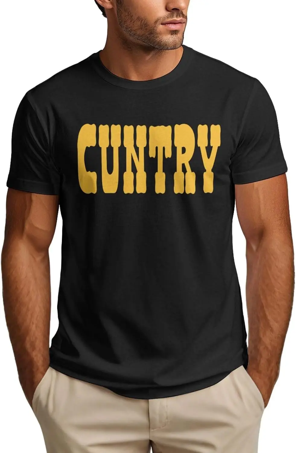 

Cuntry Vintage Hats for Western Cowboy Cowgirl Country Mens T-Shirt