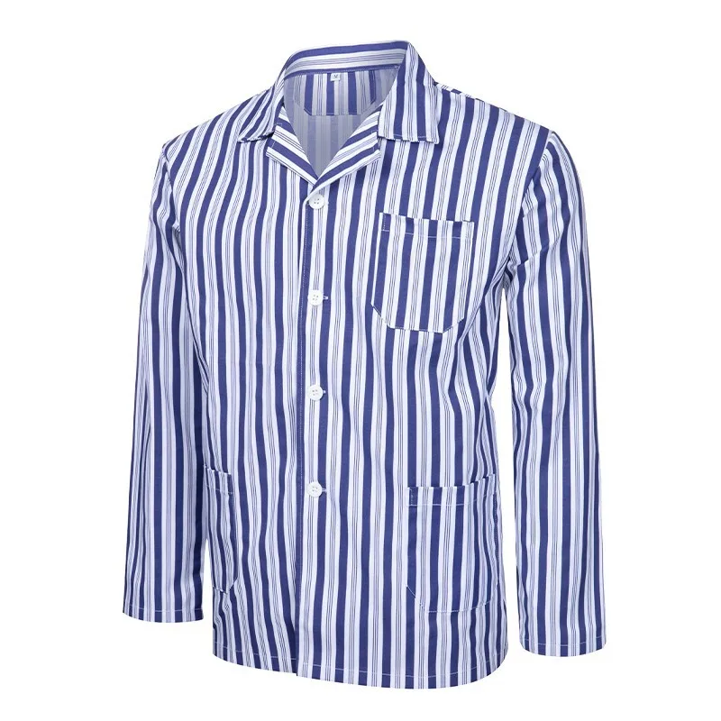 Adaptive Easy-Dressing Patient Pajama Set (Top & Pants) | Home Care Snap-Open Sleepwear for Healthcare