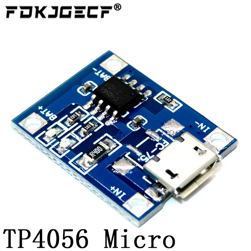 Micro USB 5V 1A 18650 TP4056 Sạc Pin Lithium Mô Đun Bo Mạch Sạc Với Bảo Vệ + MT3608 2A DC-DC Bước lên Bộ Chuyển Đổi