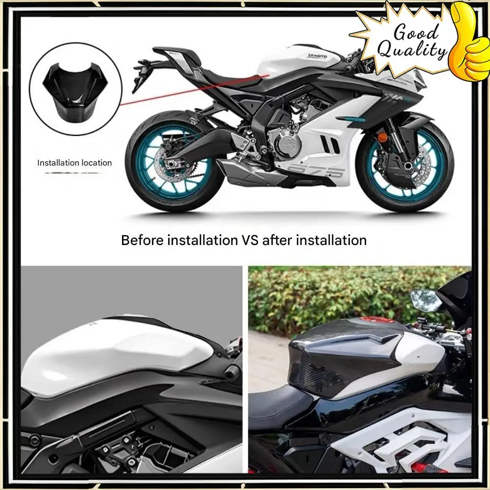 Good Quality For CFMOTO 675SR 675NK modified parts heightened fuel tank cover 675SR-R accessories fuel tank cap