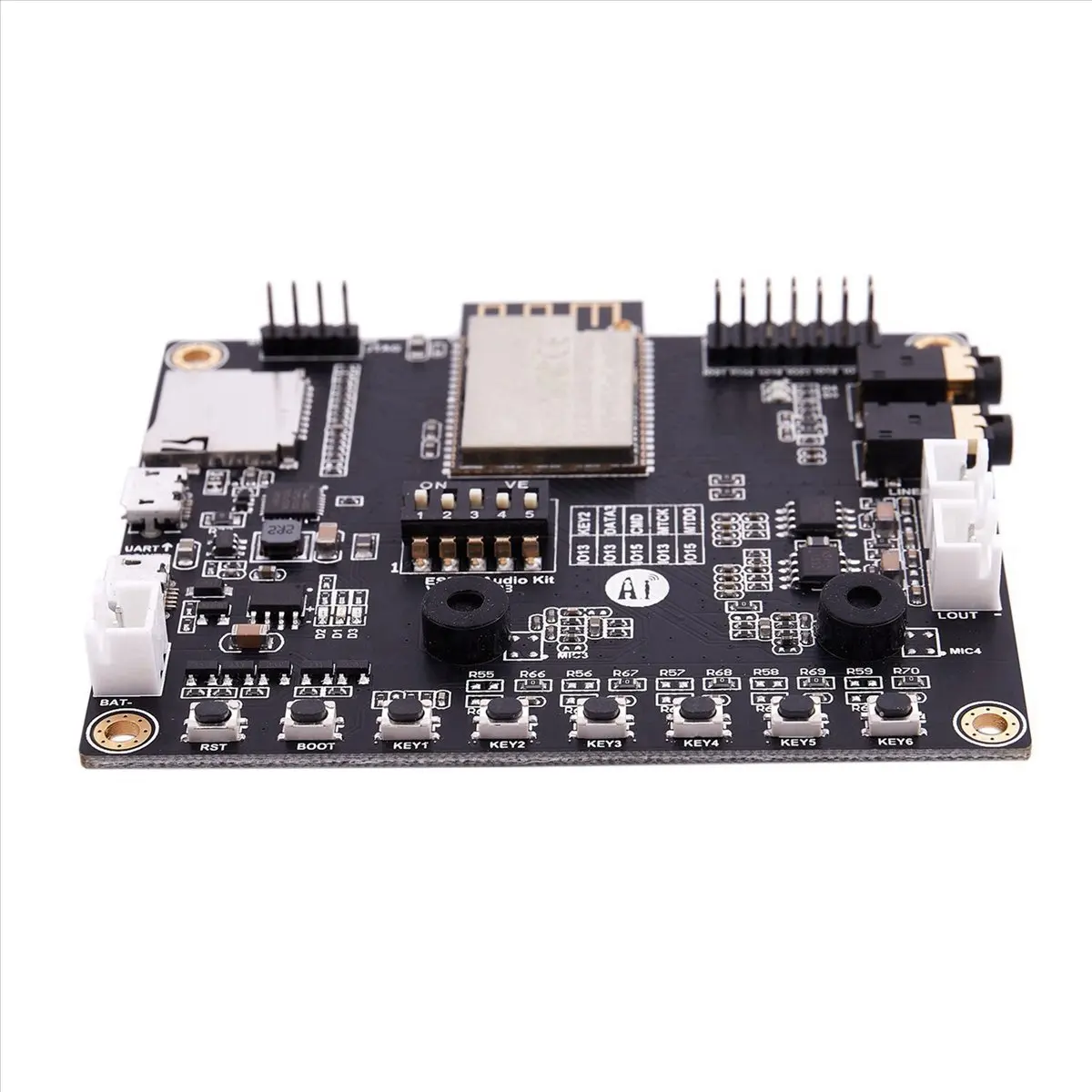 

[ABDH] 3X Esp32-Aduio-Kit Wifi+ Bluetooth Module Esp32 Serial to Wifi / Esp32-Aduio-Kit Audio Development Board with Esp32-A1S