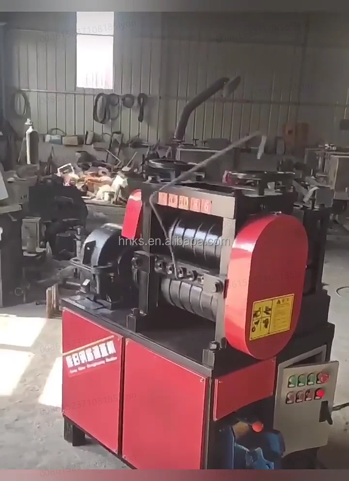 Automatic Wasted Steel Rebar Straighten Machine CNC Scrap Rebar Straightening Machine Steel Bar Bending Machine