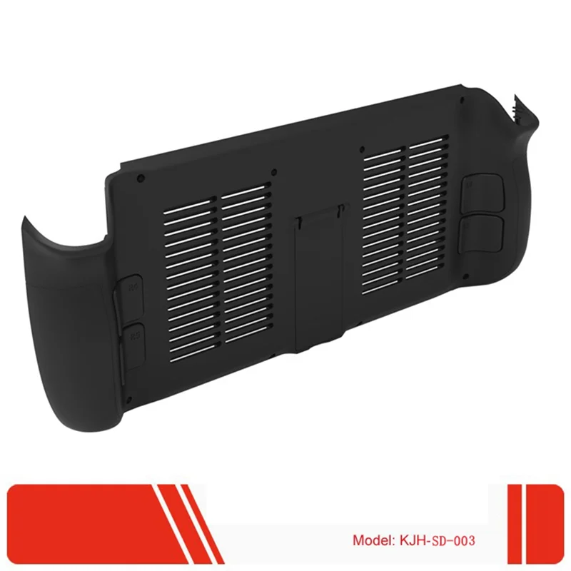 حافظة خلفية واقية مع حامل حامل داعم لوحدة التحكم في الألعاب على سطح البخار، غطاء غطاء خلفي للتبريد غير قابل للخدش