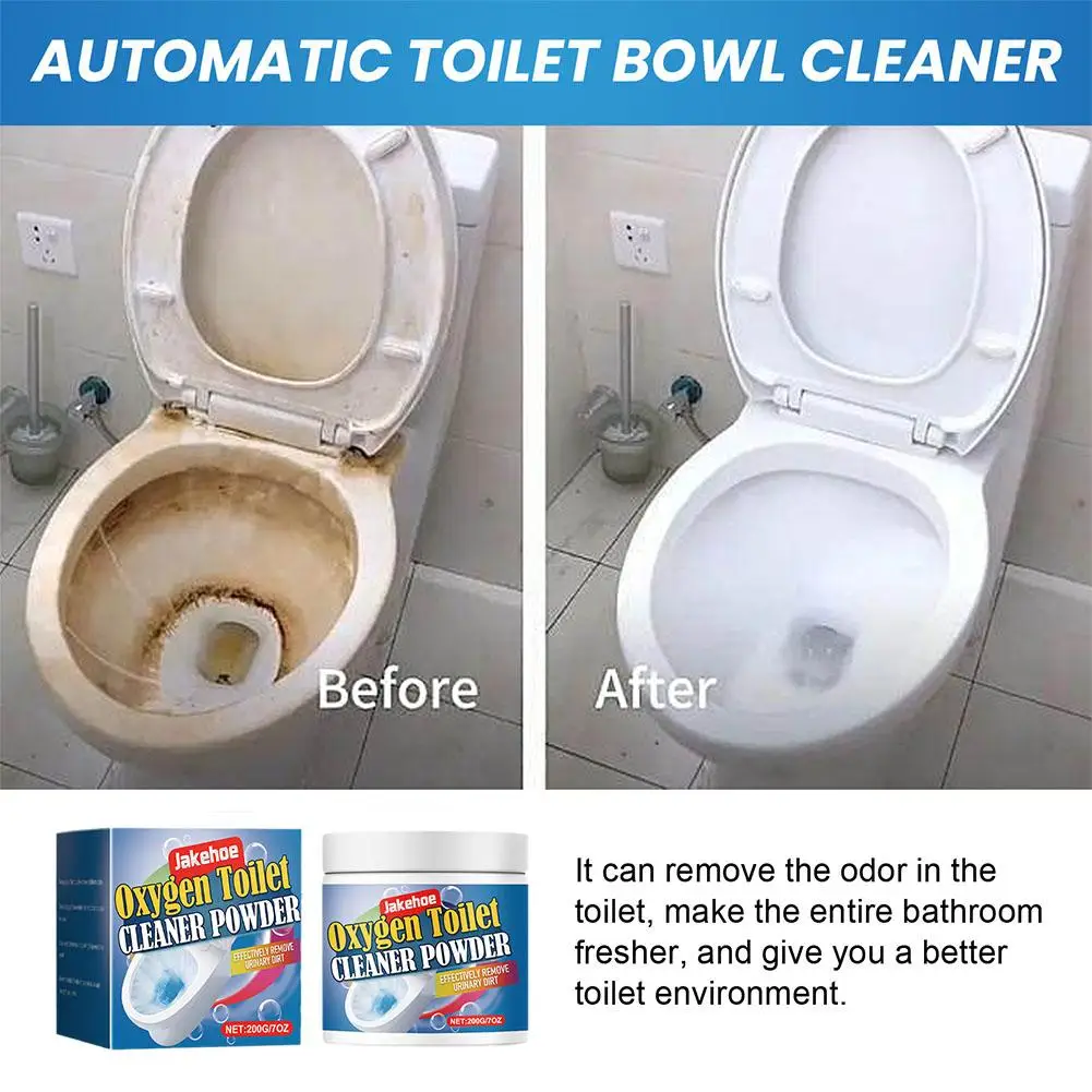 Multifunction Toilet Froth Cleaning Powder Rapid Foaming Relaxed Decontamination Keep Clean Family Rest Room Essential Goods