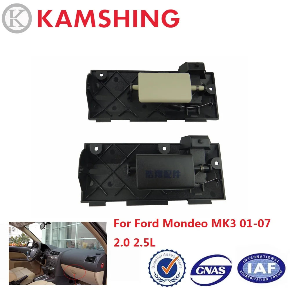 

CAPQX для Ford Mondeo MK3 01-07 2,0 2,5 л, центральный консольный замок для перчаточного ящика, ящик для хранения защелок, ручка, чехол, крышка, пряжка