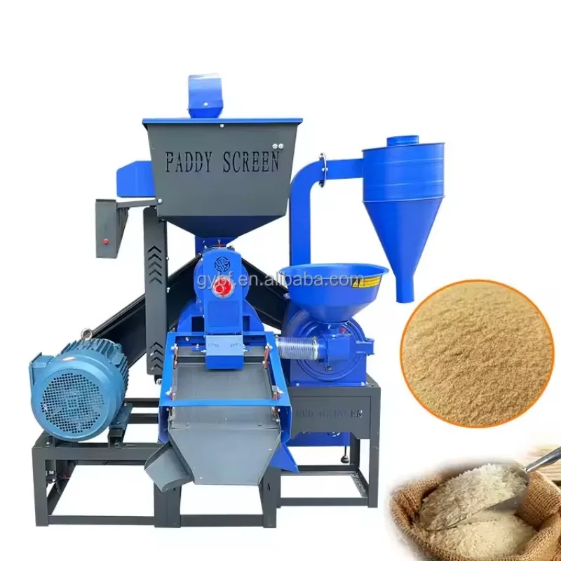 

Hot Sale Home Flour Milling Machine Combine Rice Mill Machine