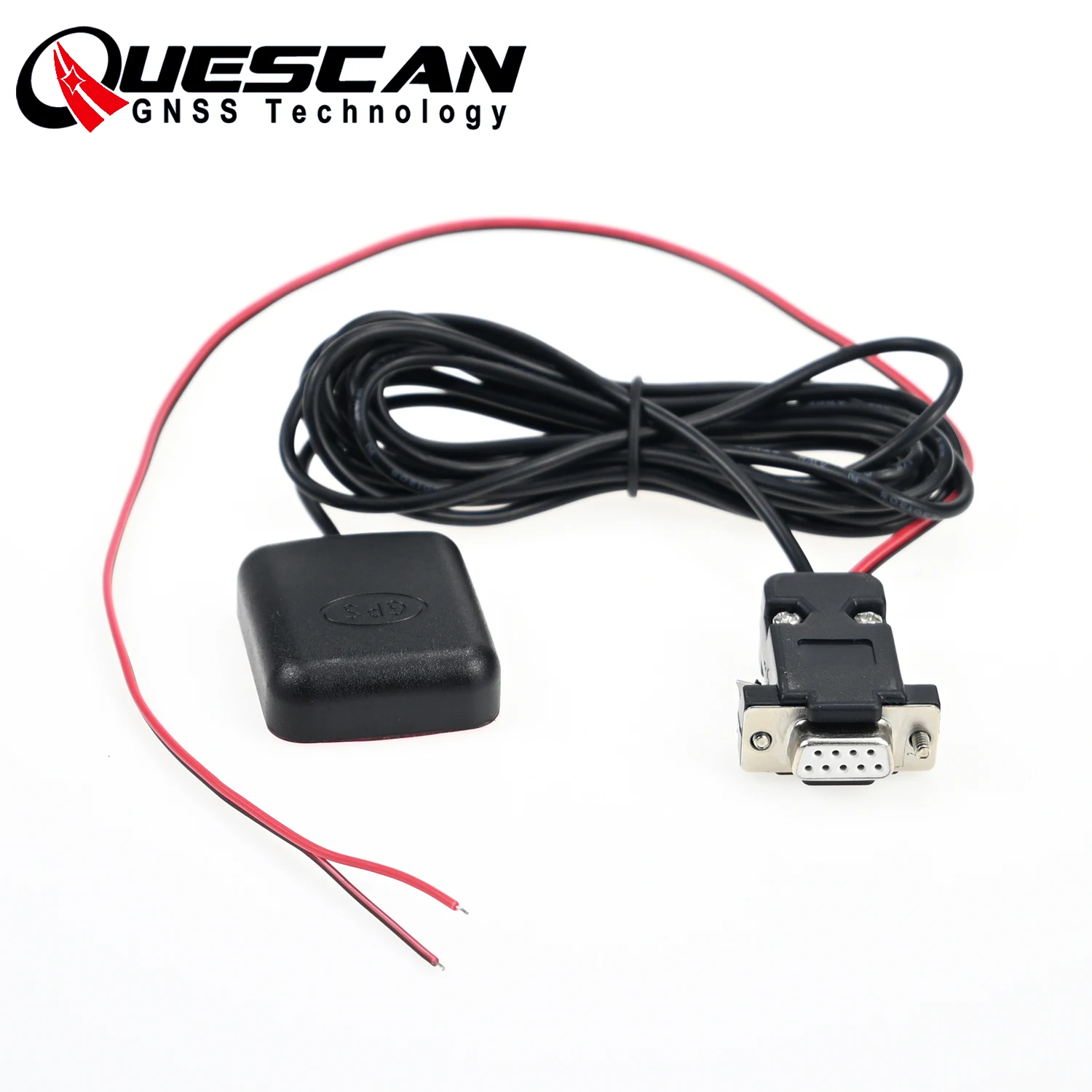 3.3 V-5 V RS-232 szeregowy odbiornik GPS RS232 DB9 z kablem zasilającym dla Yaesu FT991A, NMEA0183 GPS + GLONASS podwójny tryb