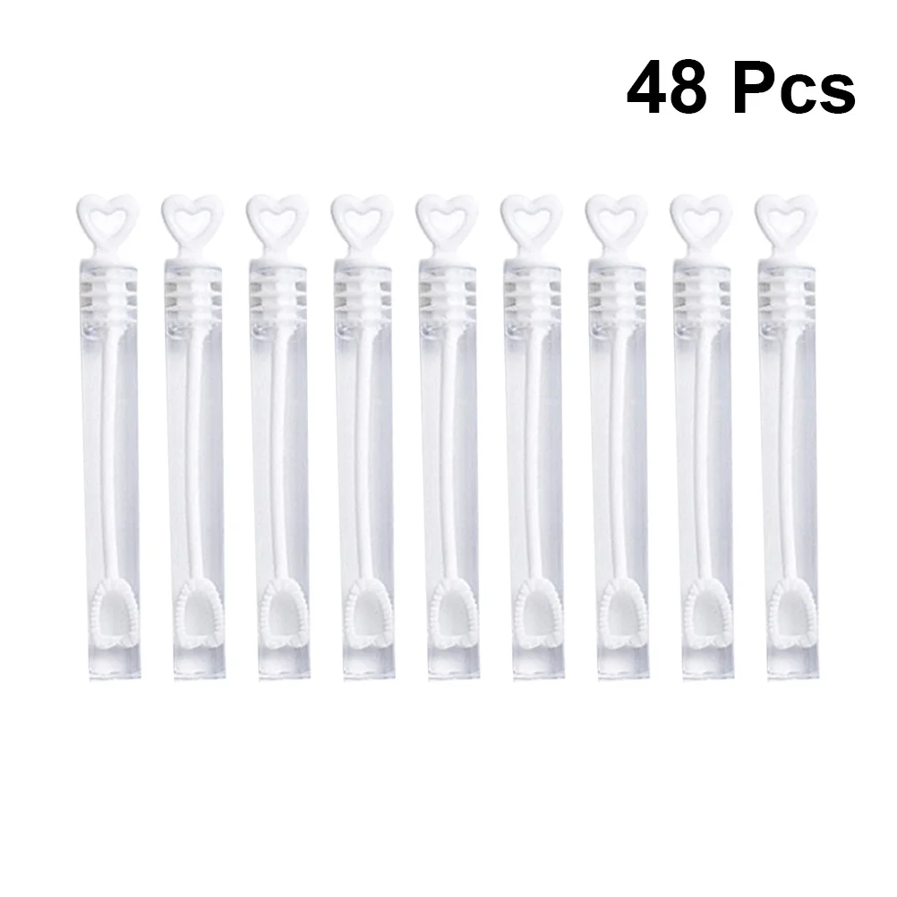 144 stuks liefde hart bubble wands bruiloft gunsten tafeldecoraties bubble sticks voor kinderen verjaardag evenement leuke activiteiten